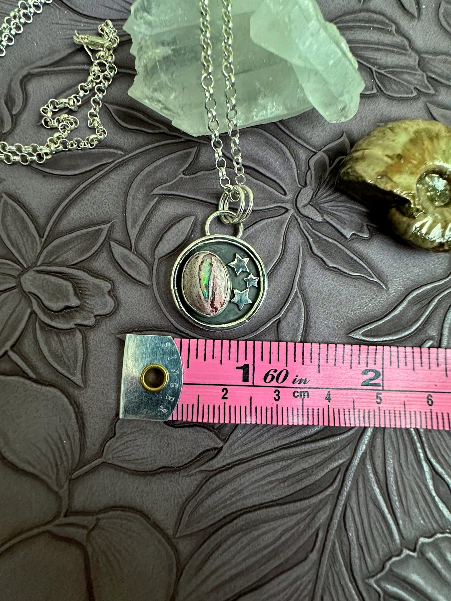 Mexican Fire Opal Pendant