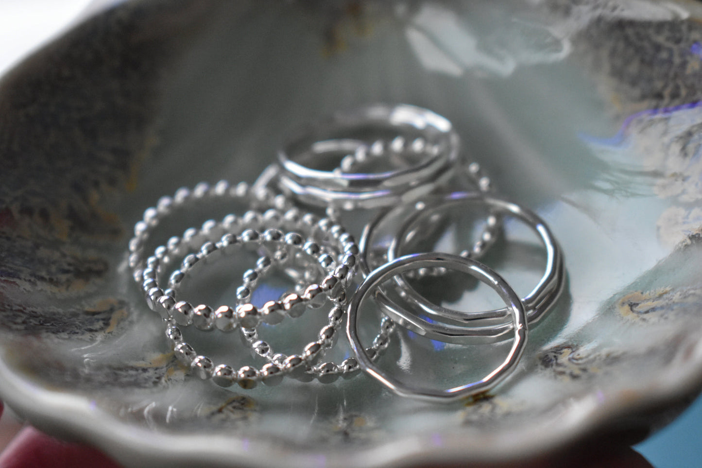 Ripple Stacker - Sterling Silver