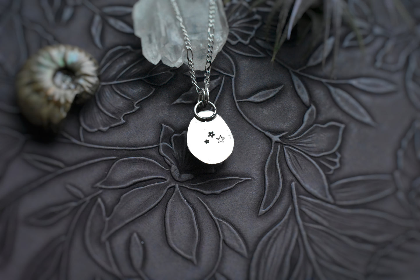 Moonbeams - Sterling Silver Moonstone Necklace