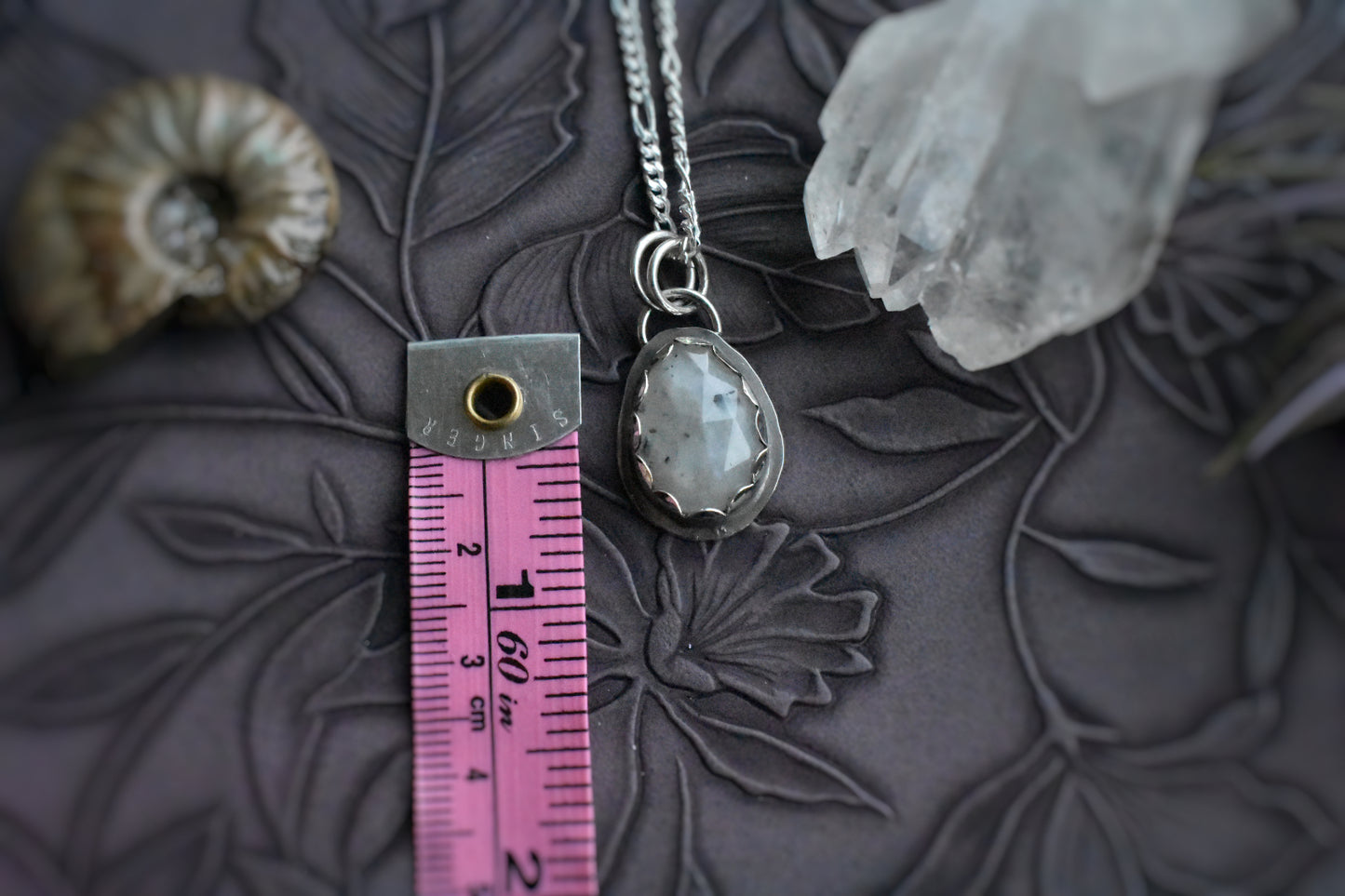 Moonbeams - Sterling Silver Moonstone Necklace